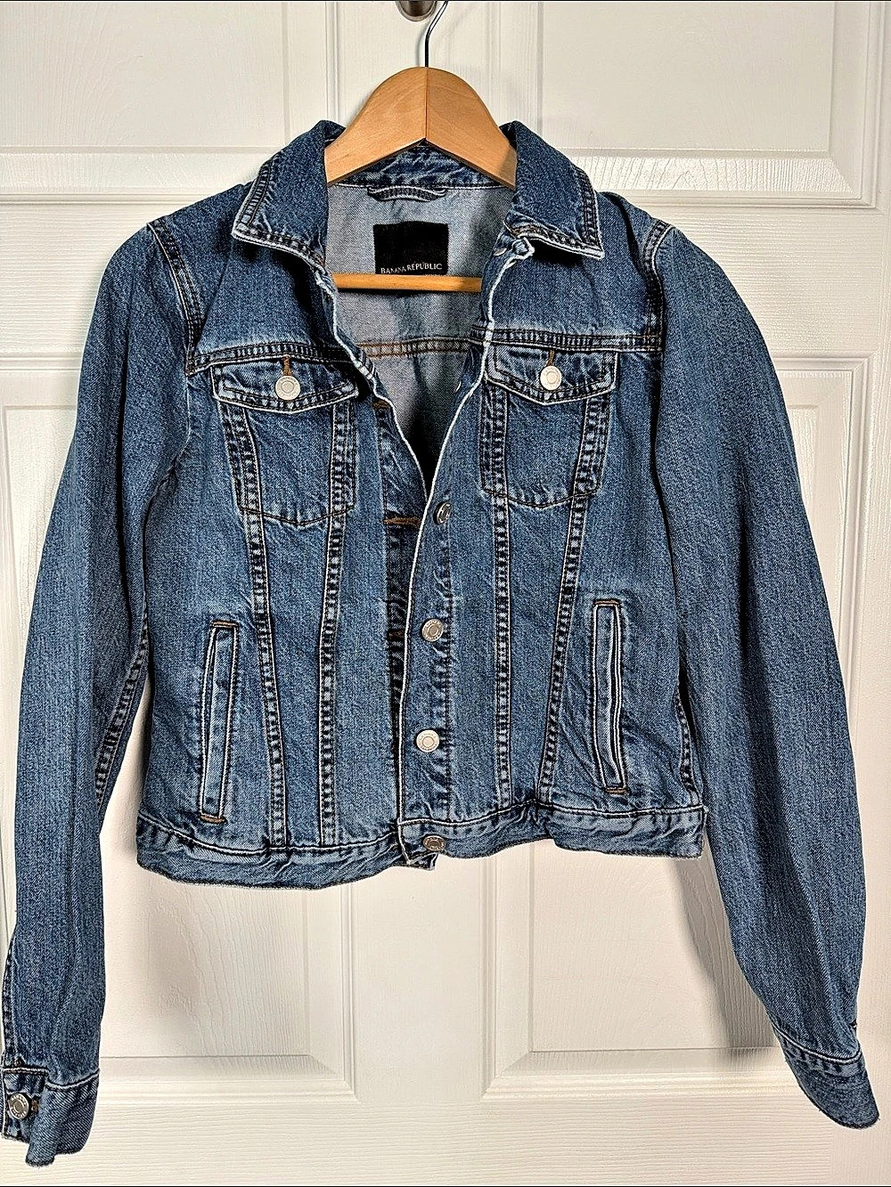 Banana Republic Women'Small Denim Jacket Blue Size Small
